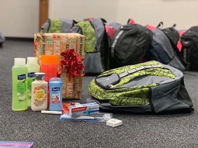 Backpacks Delivered to Homeless Youth