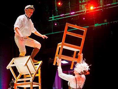 Edmonds Center for the Arts brings acrobatic duo Kamikaze 