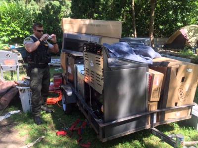 Tip Leads to Stolen Appliances