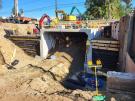 MILL CREEK: SR 96 fish passage structure installed along North Creek